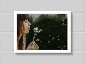 Girl With Flower